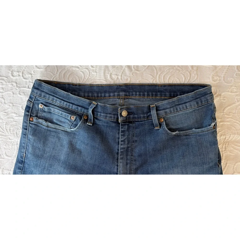 Levi's 511 Slim Fit Men's Jeans W38 L31 Dark Wash Denim Casual‎ Pants